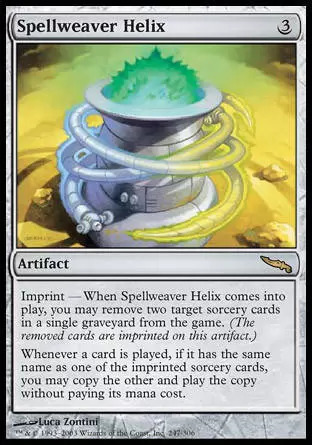 Mirrodin - Hélice tisse-sort