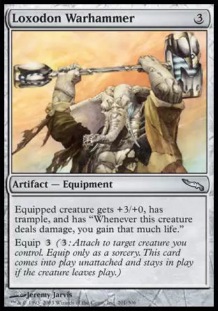 Mirrodin - Marteau de guerre loxodon