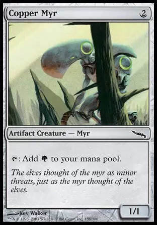 Mirrodin - Myr de cuivre
