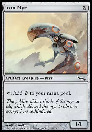 Mirrodin - Myr de fer