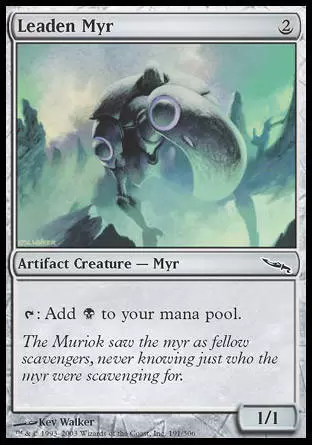 Mirrodin - Myr de plomb