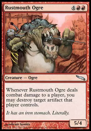 Mirrodin - Ogre rouillegueule