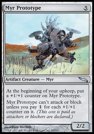 Mirrodin - Prototype myr