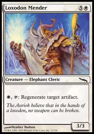Mirrodin - Relieur loxodon