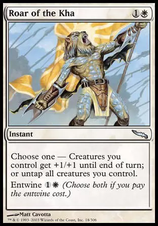 Mirrodin - Rugissement du kha
