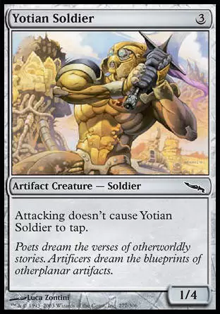 Mirrodin - Soldat yotien