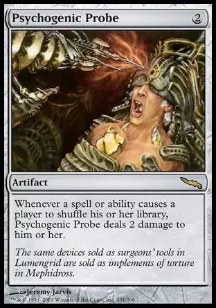 Mirrodin - Sonde psychogénique