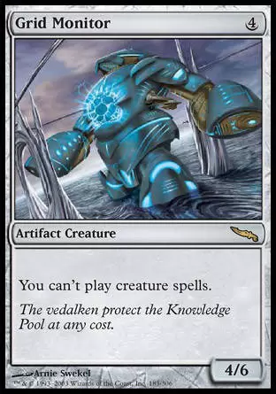 Mirrodin - Surveillant de la grille