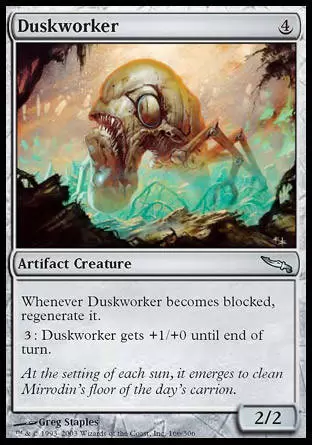 Mirrodin - Travailleur crépusculaire