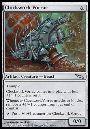 Mirrodin - Vorrac mécanique