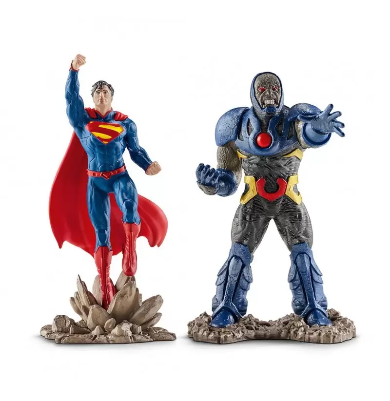 DC Comics Schleich - Scenery Pack : Superman vs. Darkseid