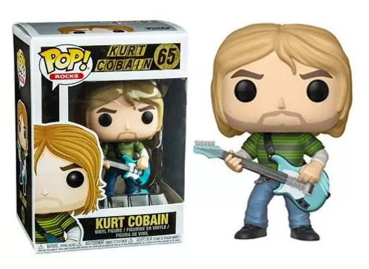 POP! Rocks - Kurt Cobain brown and green sweater