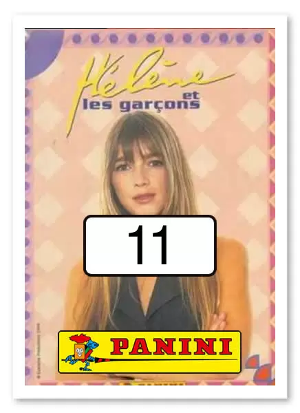 Hélène et les Garçons (Panini Europe) - Card n°11