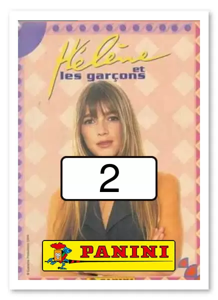 Hélène et les Garçons (Panini Europe) - Card n°2