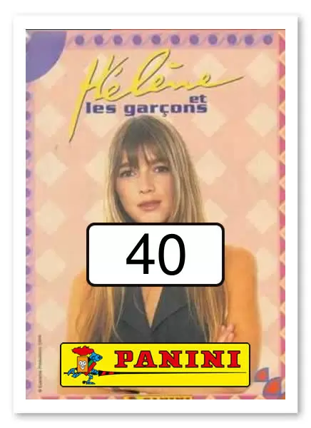 Hélène et les Garçons (Panini Europe) - Card n°40