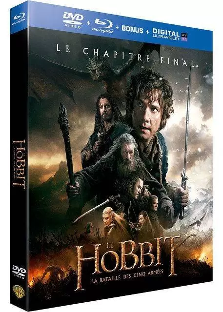 Le Hobbit - Le Hobbit - La bataille des cinq armées Combo Blu-ray + DVD + Copie digitale