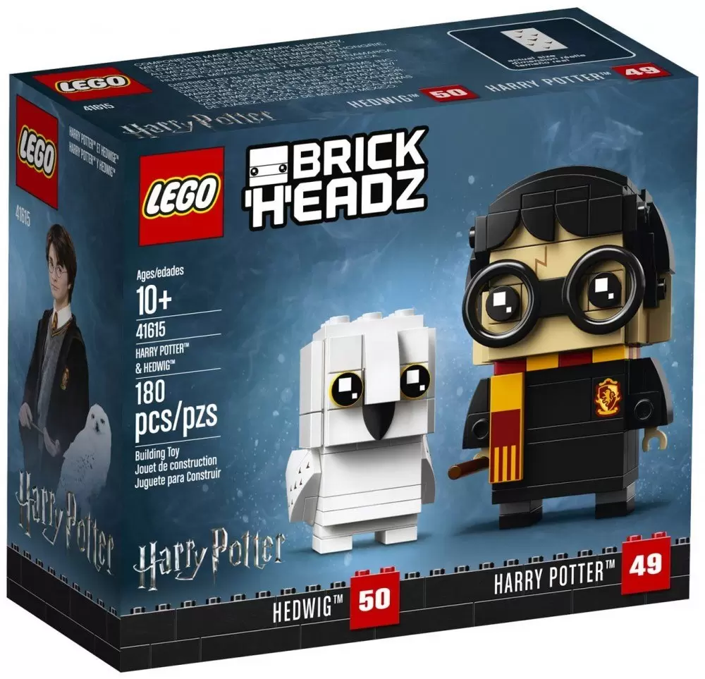LEGO BrickHeadz - 49 & 50 - Harry Potter & Hedwig