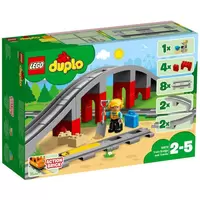 LEGO DUPLO Town: Train Bridge and Tracks (10872)