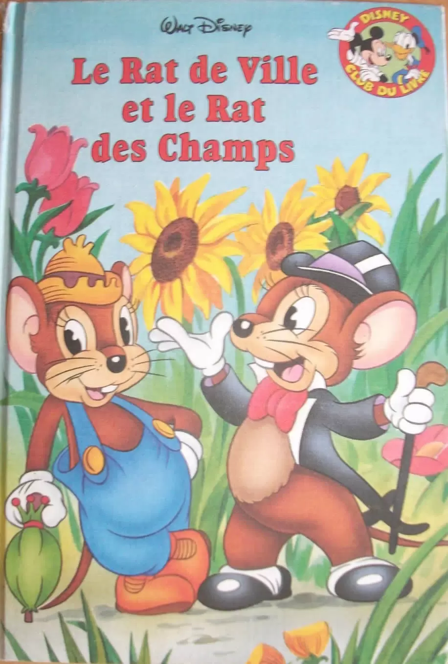 Mickey Club du Livre - Le rat des villes et le rat des champs