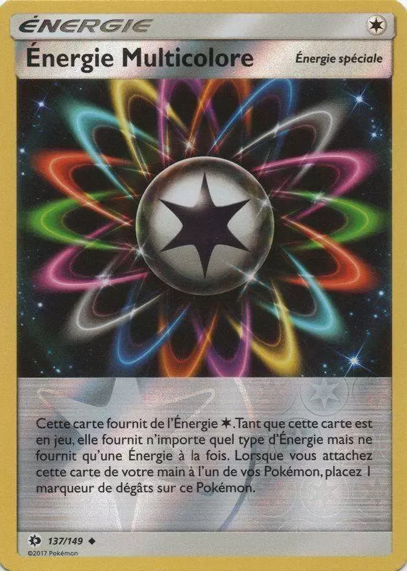 Soleil Et lune - Energie Multicolore Reverse