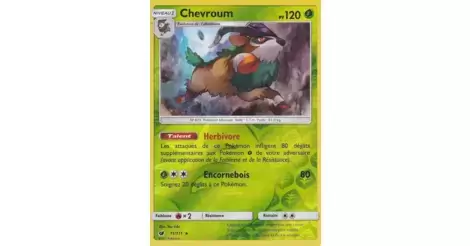 SL04:Invasion Carmin Chevroum Holo Carte Pokemon Neuve Française 11/111 