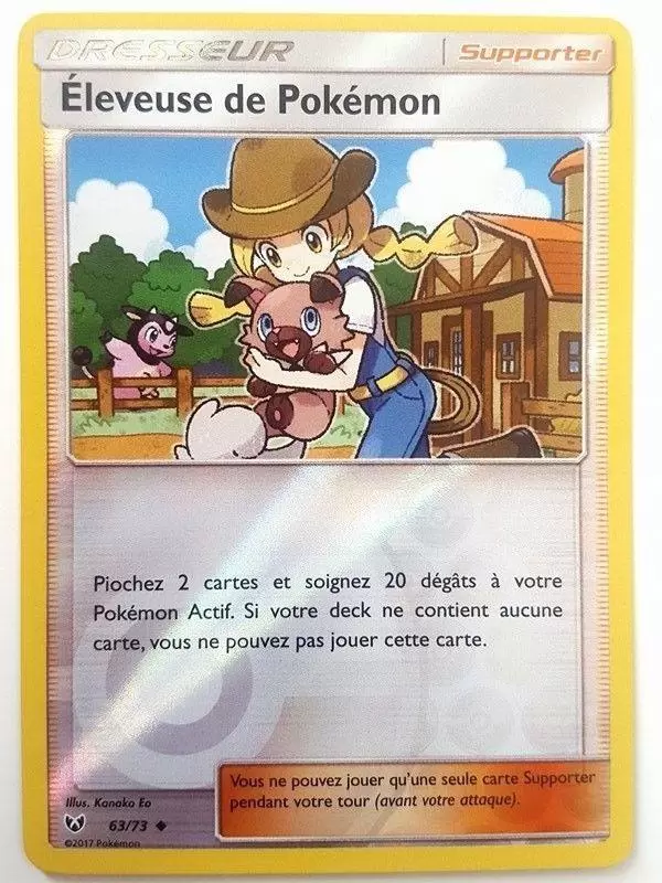 Légendes Brillantes - Éleveuse de Pokémon Reverse