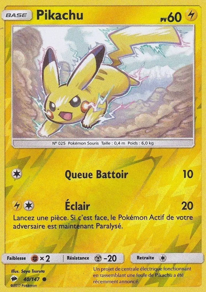 Ombres Ardentes - Pikachu Reverse