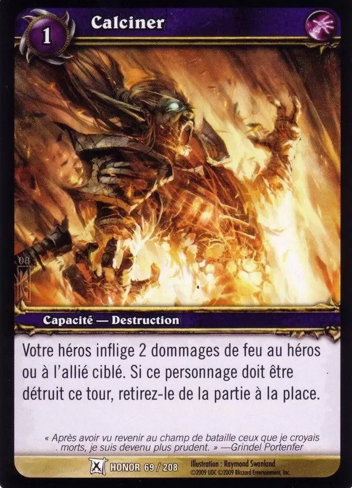 Aux Champs d\'Honneur - Calciner