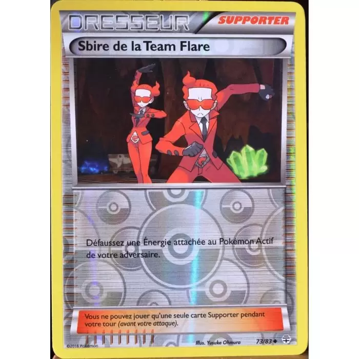 Pokémon XY Générations - Sbire de la Team Flare Reverse