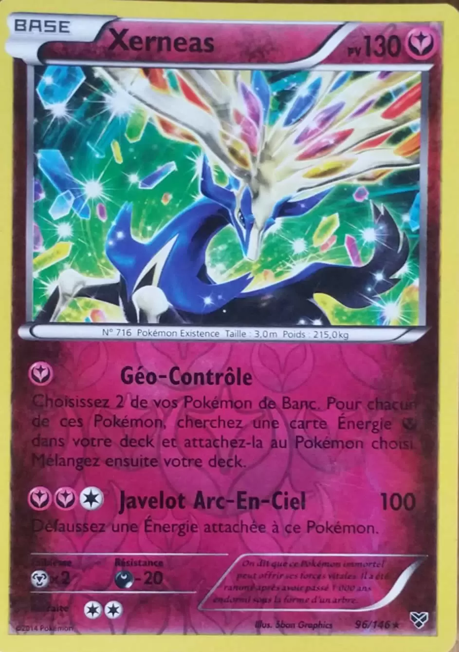 Série XY - Xerneas Reverse