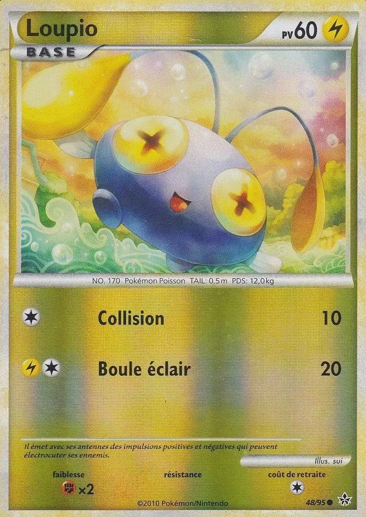 Pokémon Série HS-Déchaînement - Loupio Reverse