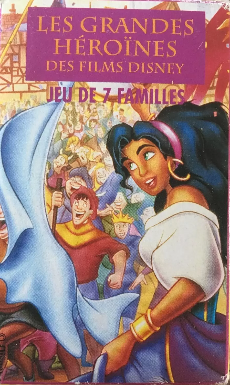 Jeu des 7 Familles - Les grandes héroïnes des films Disney