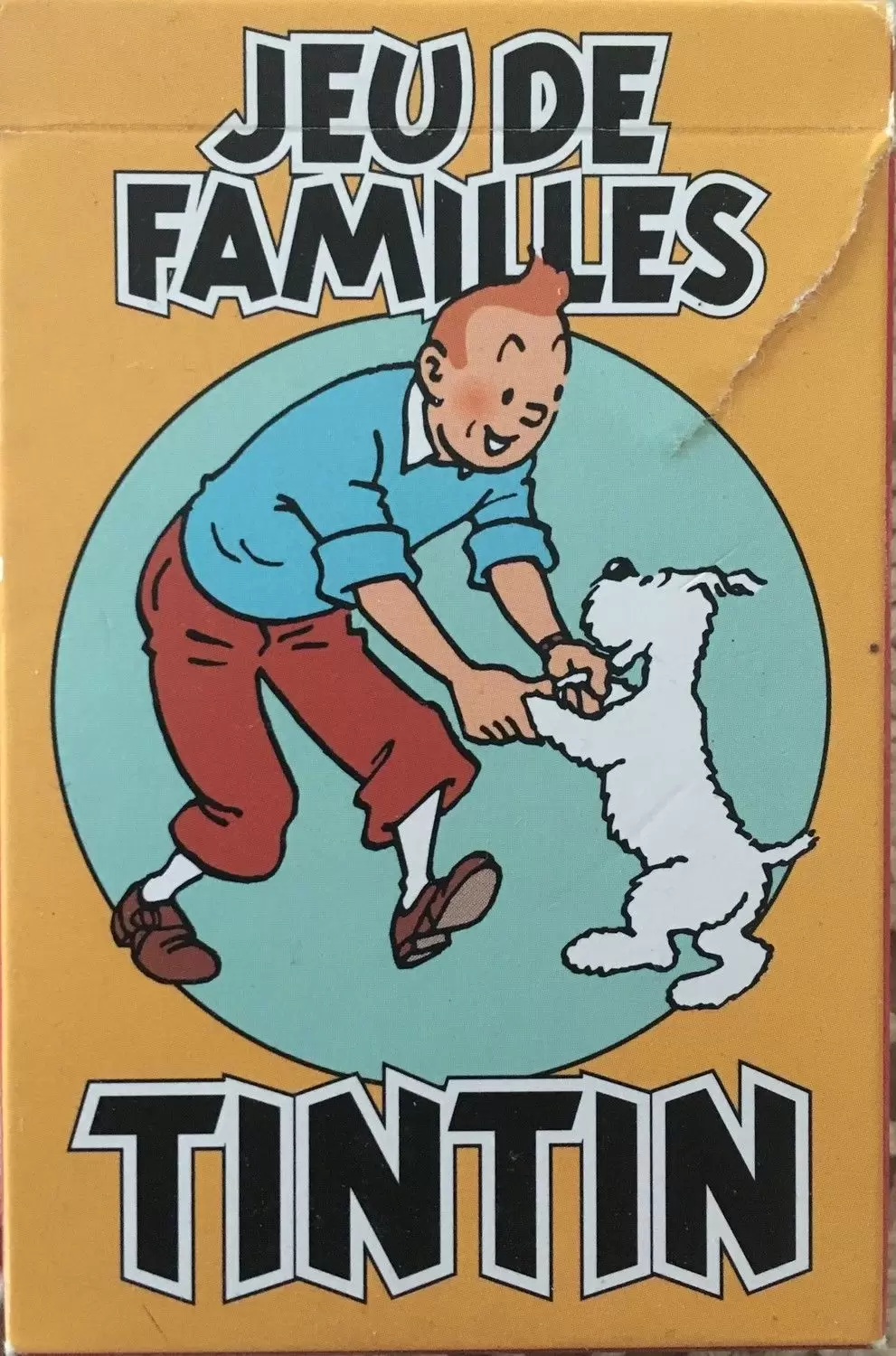 Jeu des 7 Familles - Tintin