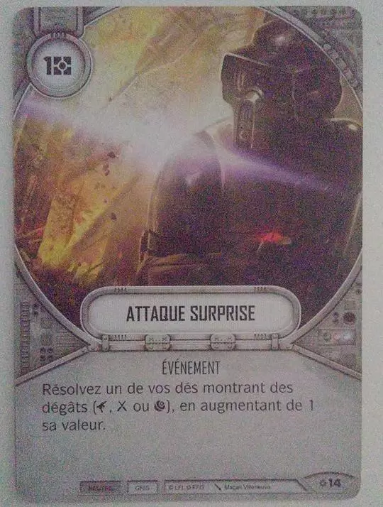 Paquet draft : Rivaux - Attaque surprise