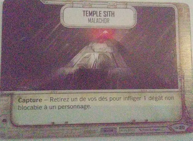 Paquet draft : Rivaux - Temple Sith