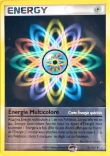 Pokémon Série Platine - Énergie Multicolore Reverse
