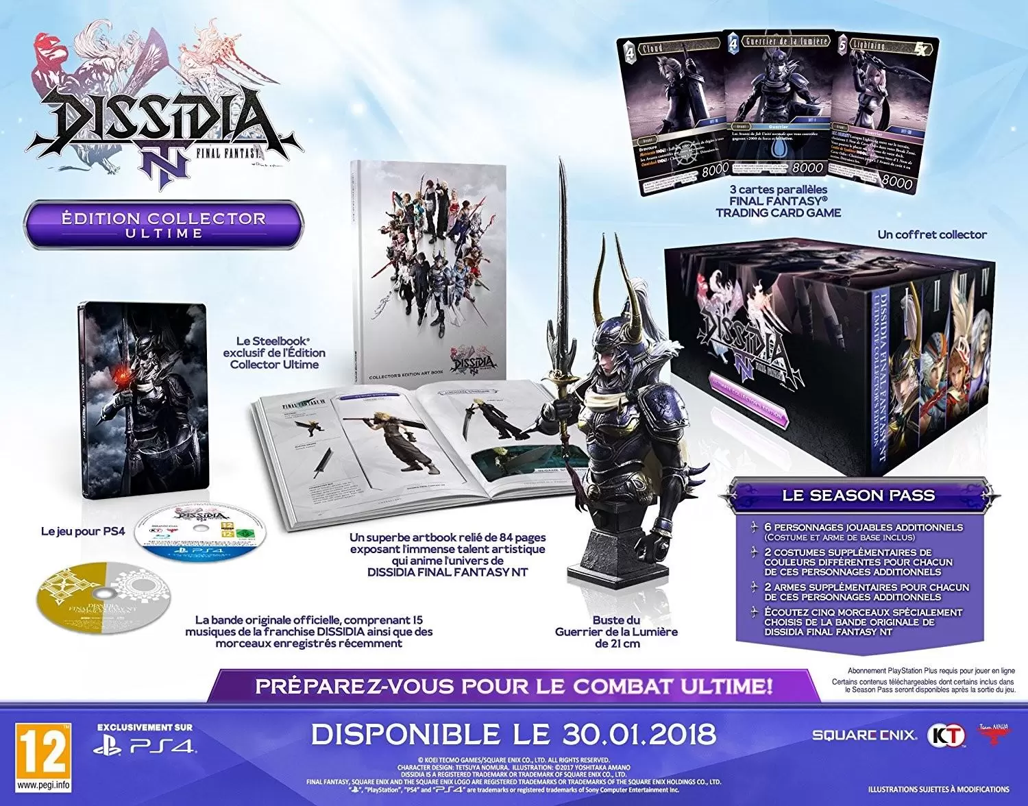 Jeux PS4 - Dissidia Final Fantasy - Edition Collector Ultime