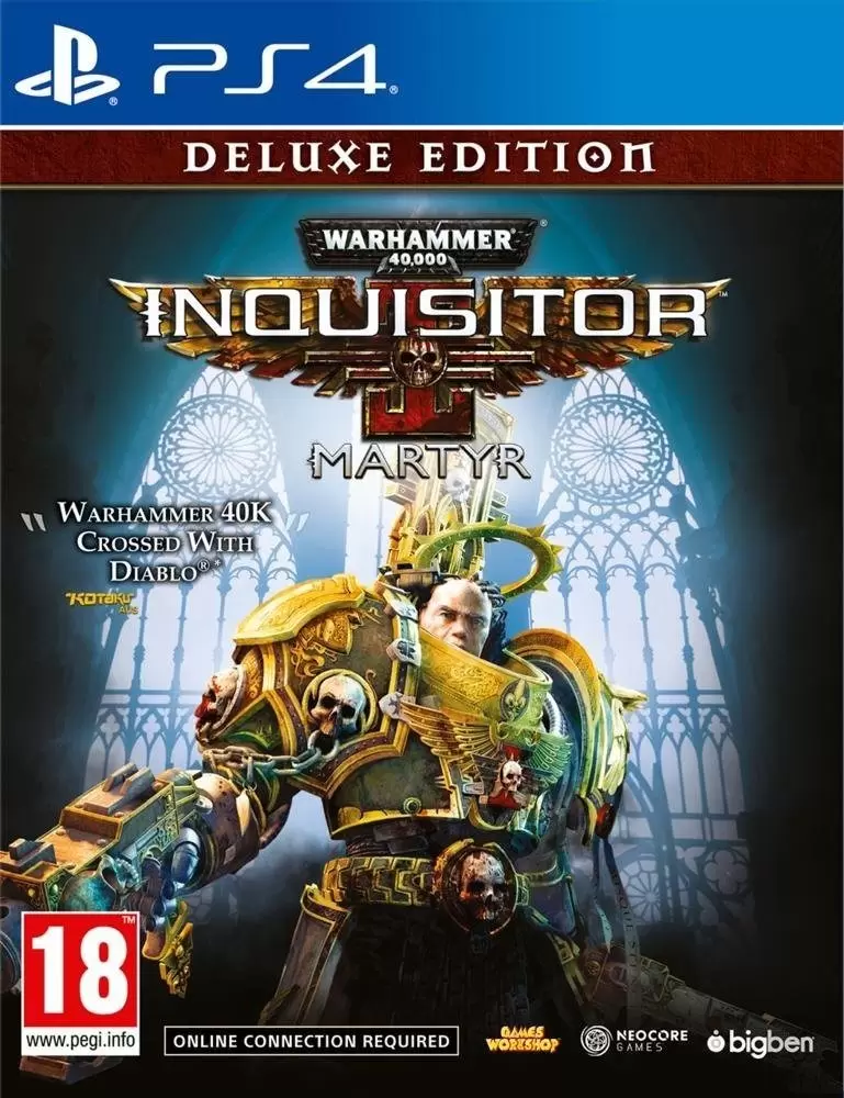 PS4 Games - Warhammer 40.000 Inquisitor Martyr - Deluxe Edition