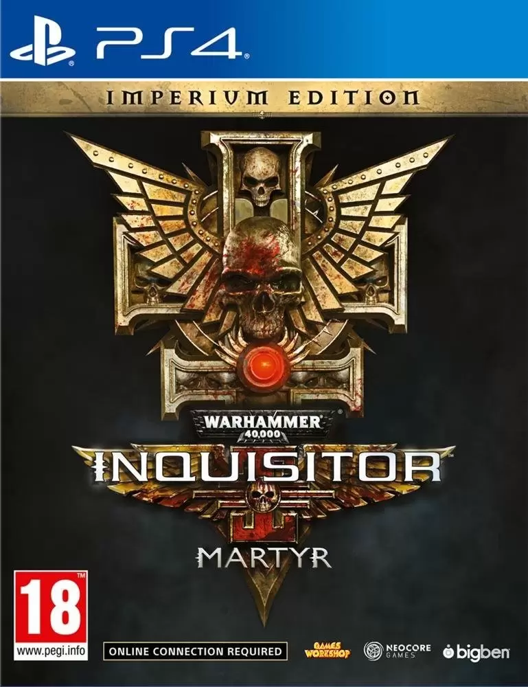 Jeux PS4 - Warhammer 40.000 Inquisitor Martyr - Imperium Edition