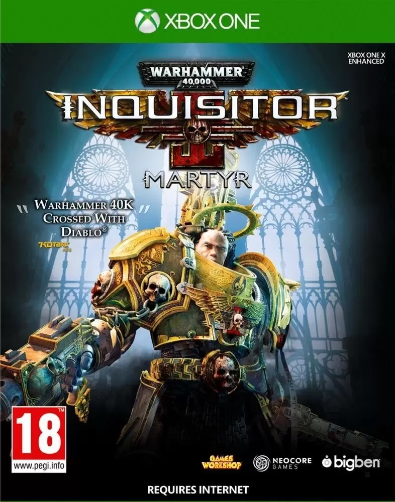 Jeux XBOX One - Warhammer 40.000 Inquisitor Martyr