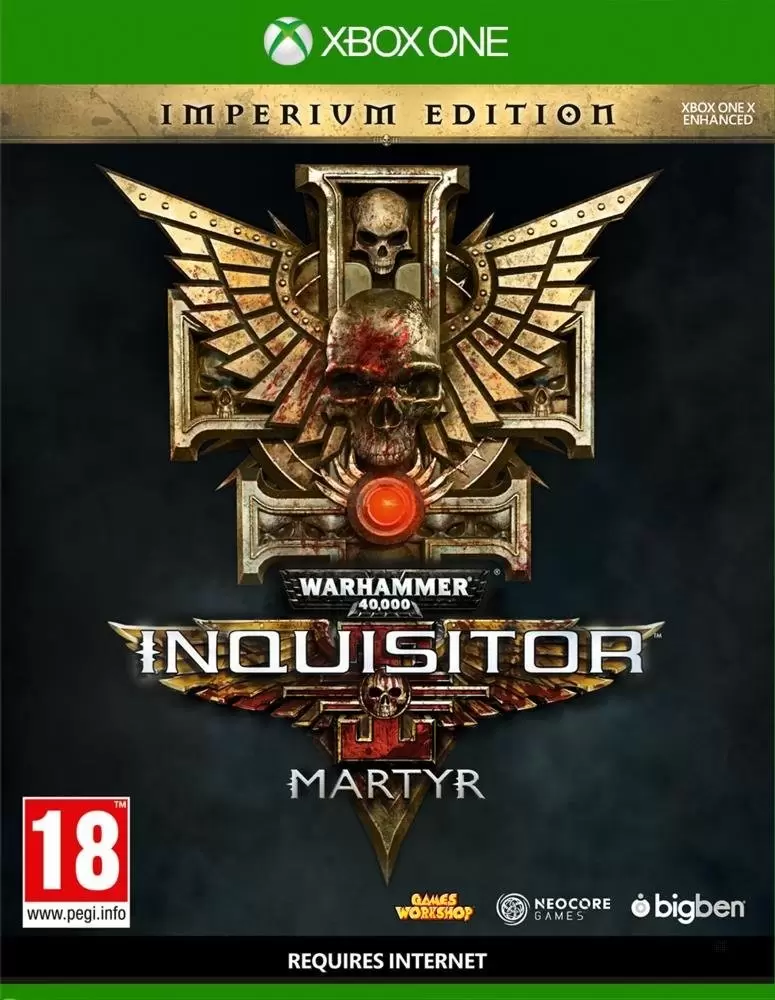 Jeux XBOX One - Warhammer 40.000 Inquisitor Martyr - Imperium Edition
