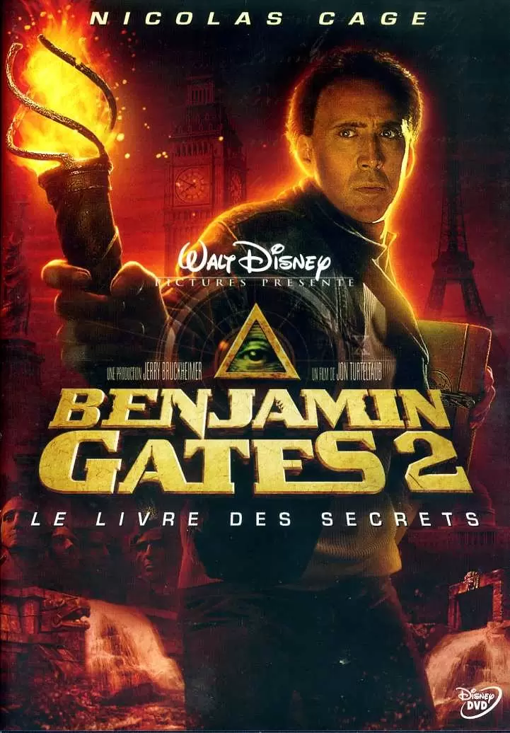 Autres DVD Disney - Benjamin Gates 2 : Le livre des secrets
