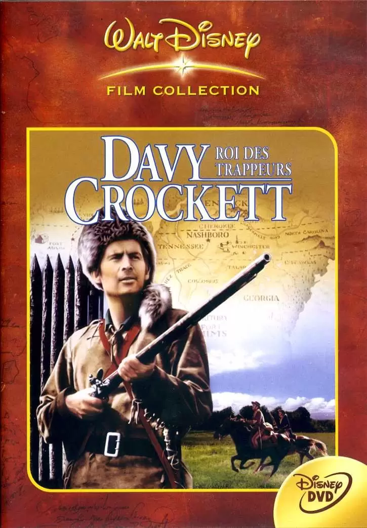 Autres DVD Disney - Davy Crockett roi des trappeurs