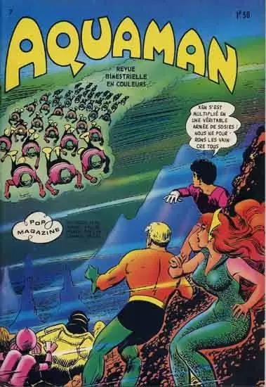 Aquaman (Pop magazine) - L\'attaque des Aquarivaux