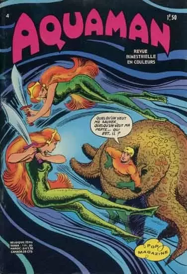 Aquaman (Pop magazine) - Le piège des Nymphes