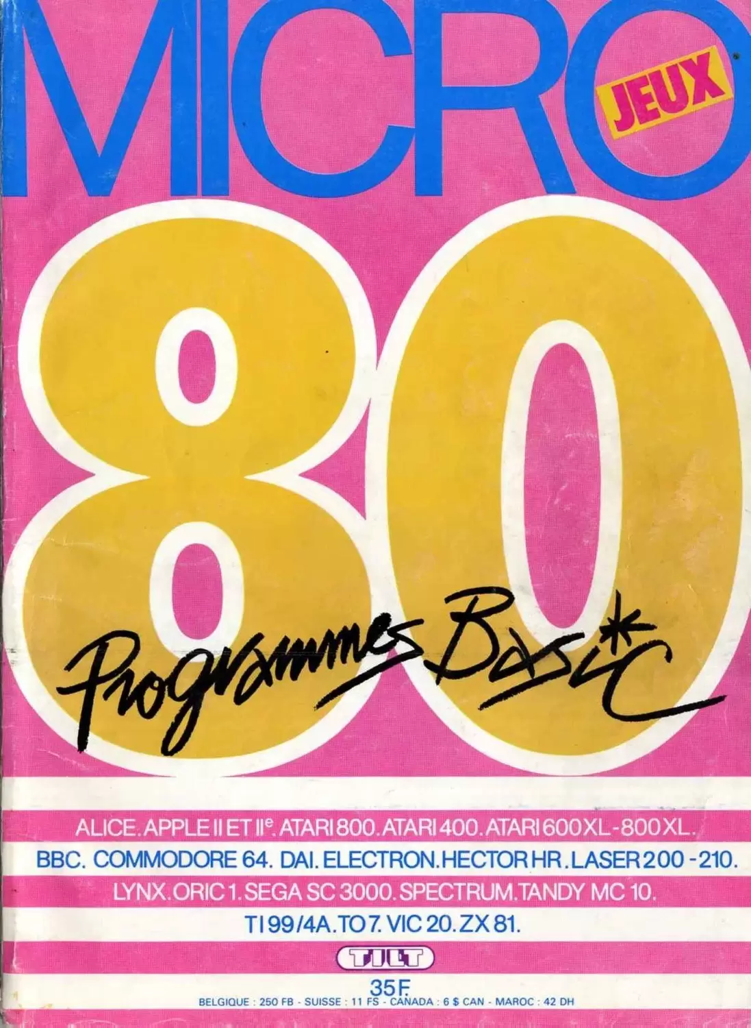 TILT Microloisirs - Numéro HS 12