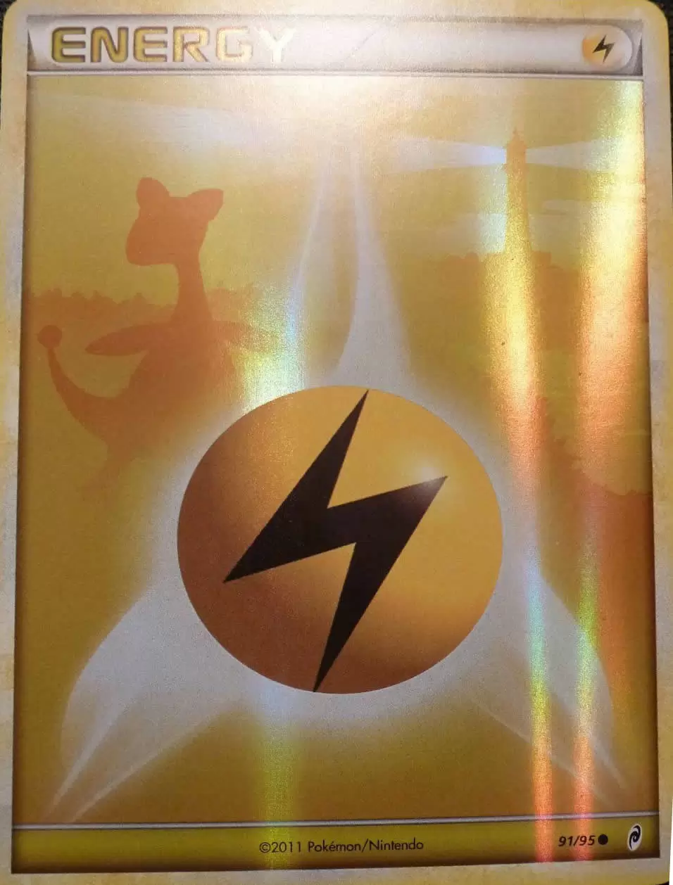 Pokémon L\'appel des Légendes - Énergie Électrique Reverse