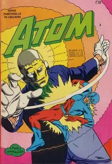 Atom (Pop magazine) - Le mystère de l\'homme masqué