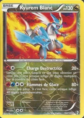 Frontières Franchies - Kyurem Blanc Reverse