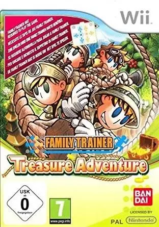 Nintendo Wii Games - Family Trainer Treasure Adventure